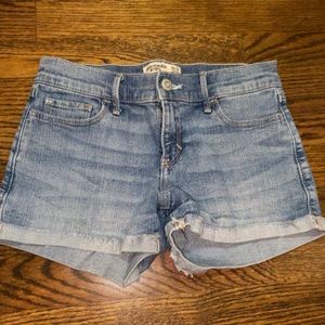 Light Wash Abercrombie Jean Shorts